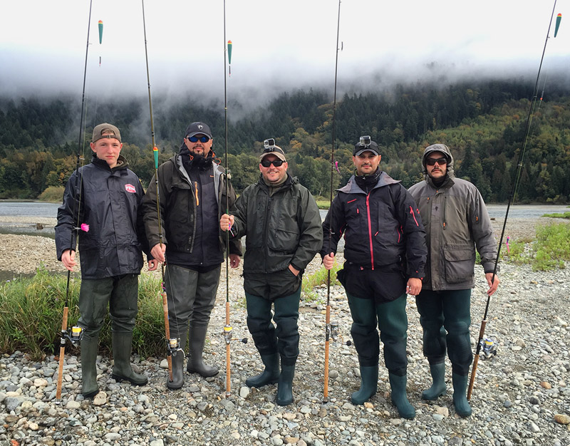 Fraser River Angeln Angelurlaub Lachs Stör